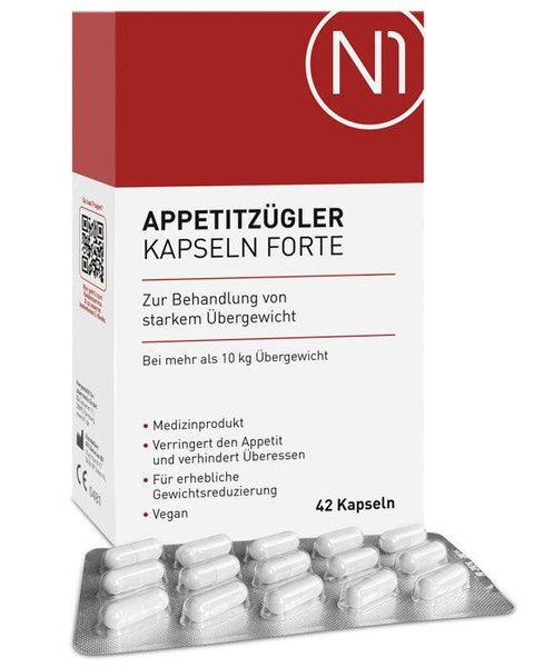 N1 Appetitzügler Forte, 42 Kapseln