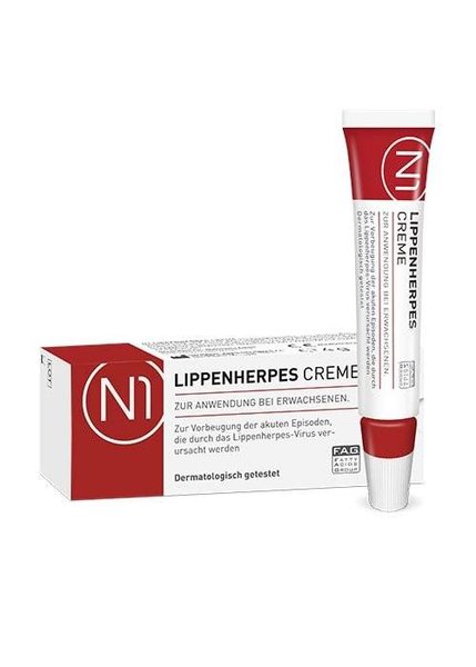 N1 Herpes Creme mit Sofort-Effekt, 4 g