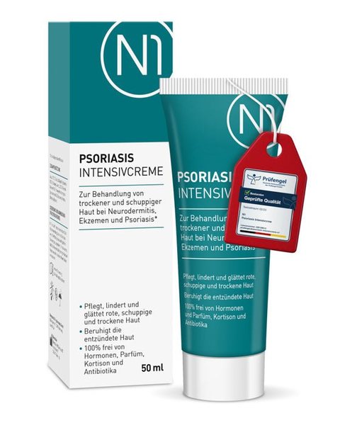 N1 Psoriasis & Neurodermitis Intensivcreme, 50 ml